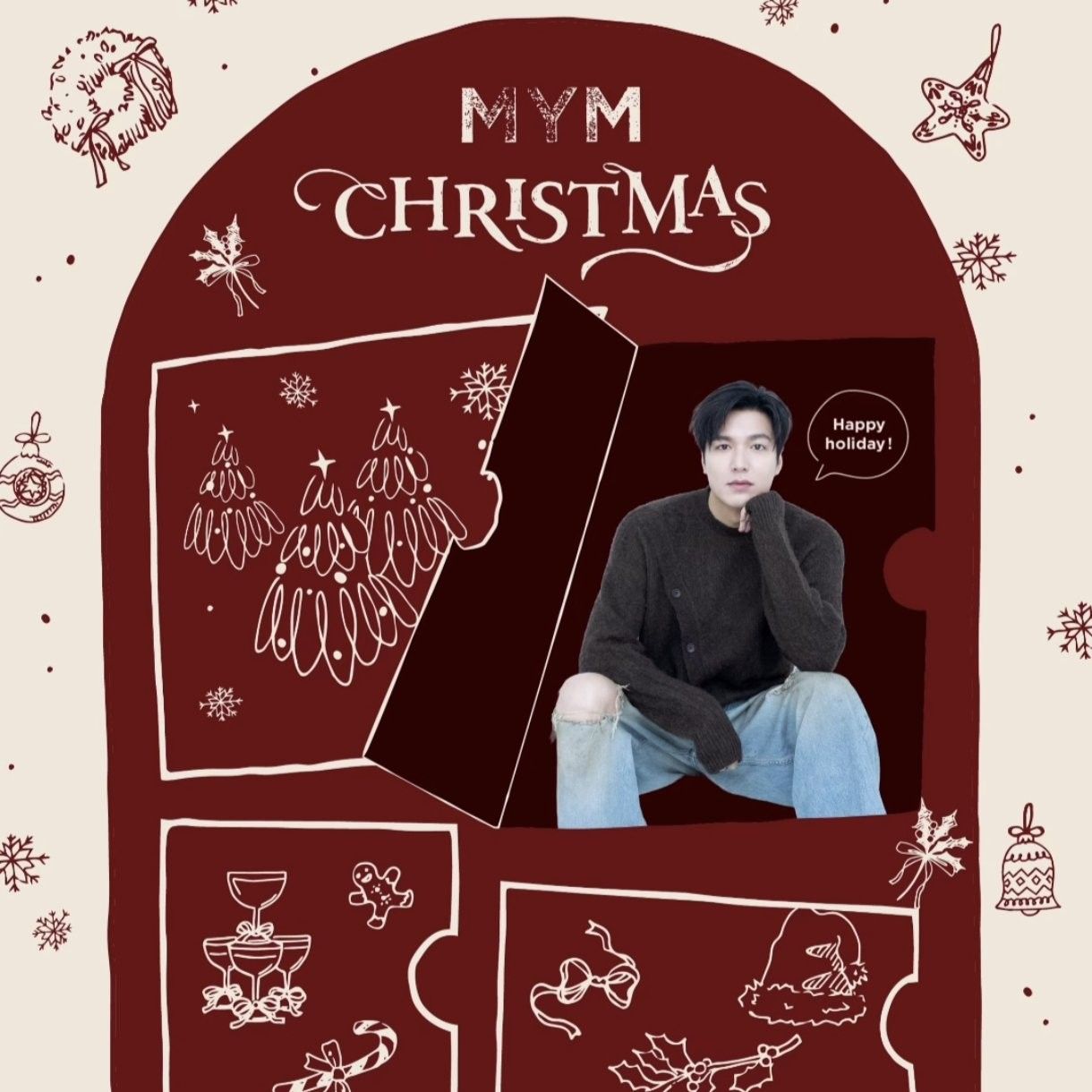 粉丝拍下的李敏镐瞬间