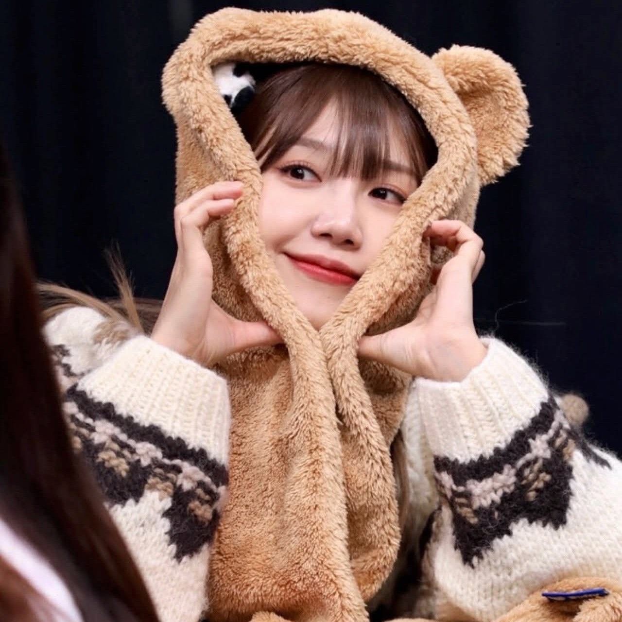 A moment captured by a fan of Jung Eunji