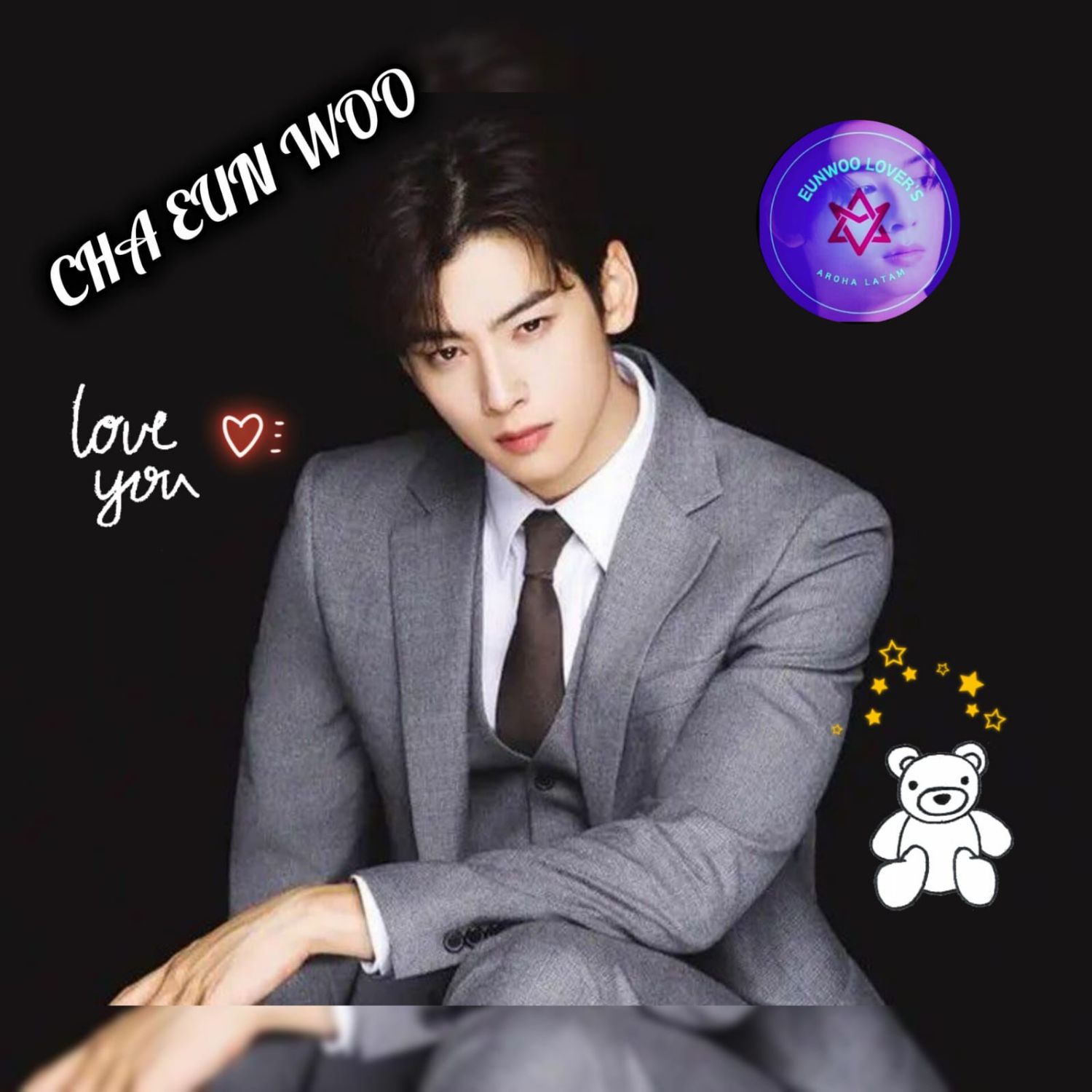 Behind-the-scenes cut of Cha Eunwoo