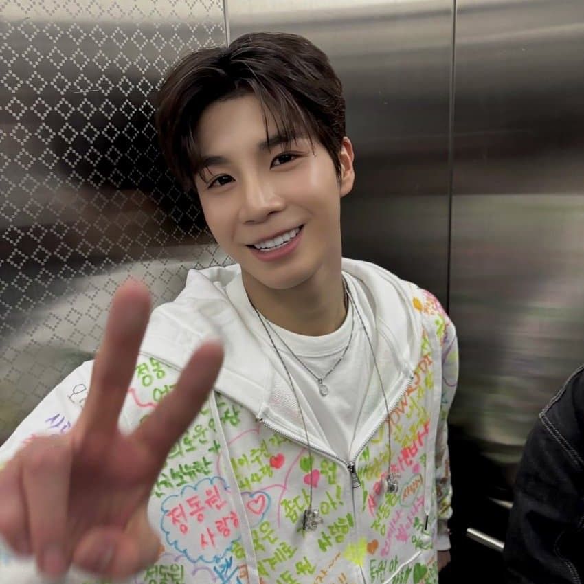 粉絲拍下的鄭東元瞬間