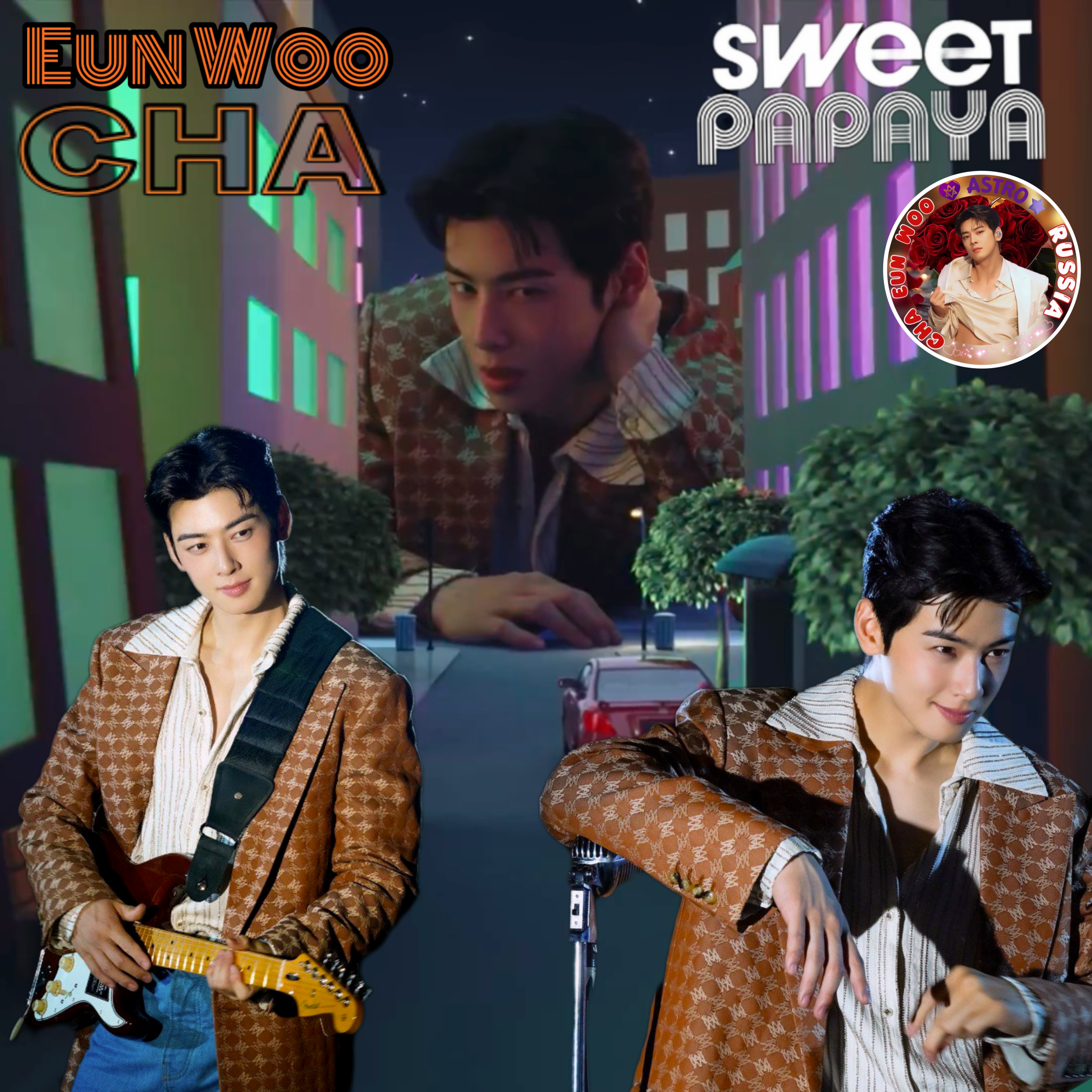 粉丝拍下的车银优瞬间