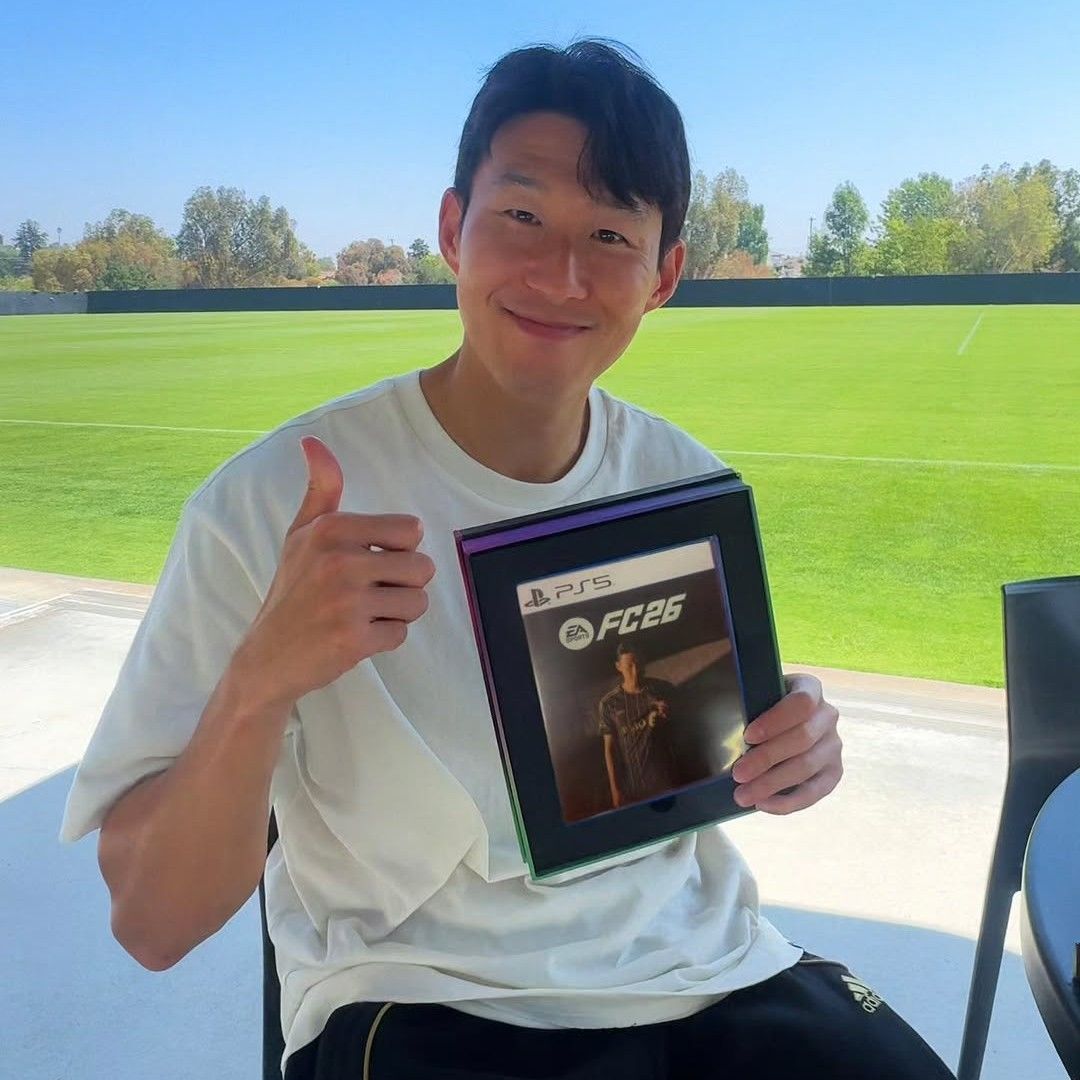 Behind-the-scenes cut of Son Heungmin