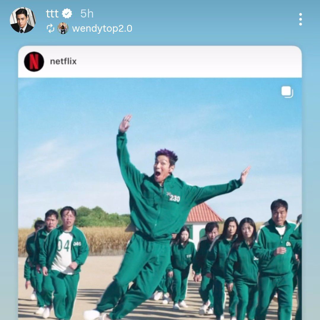 Recent activity shot of T.O.P