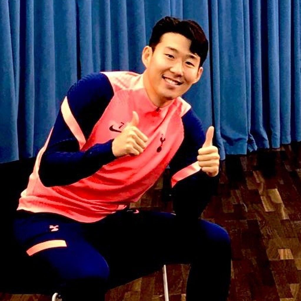 Recent activity shot of Son Heungmin