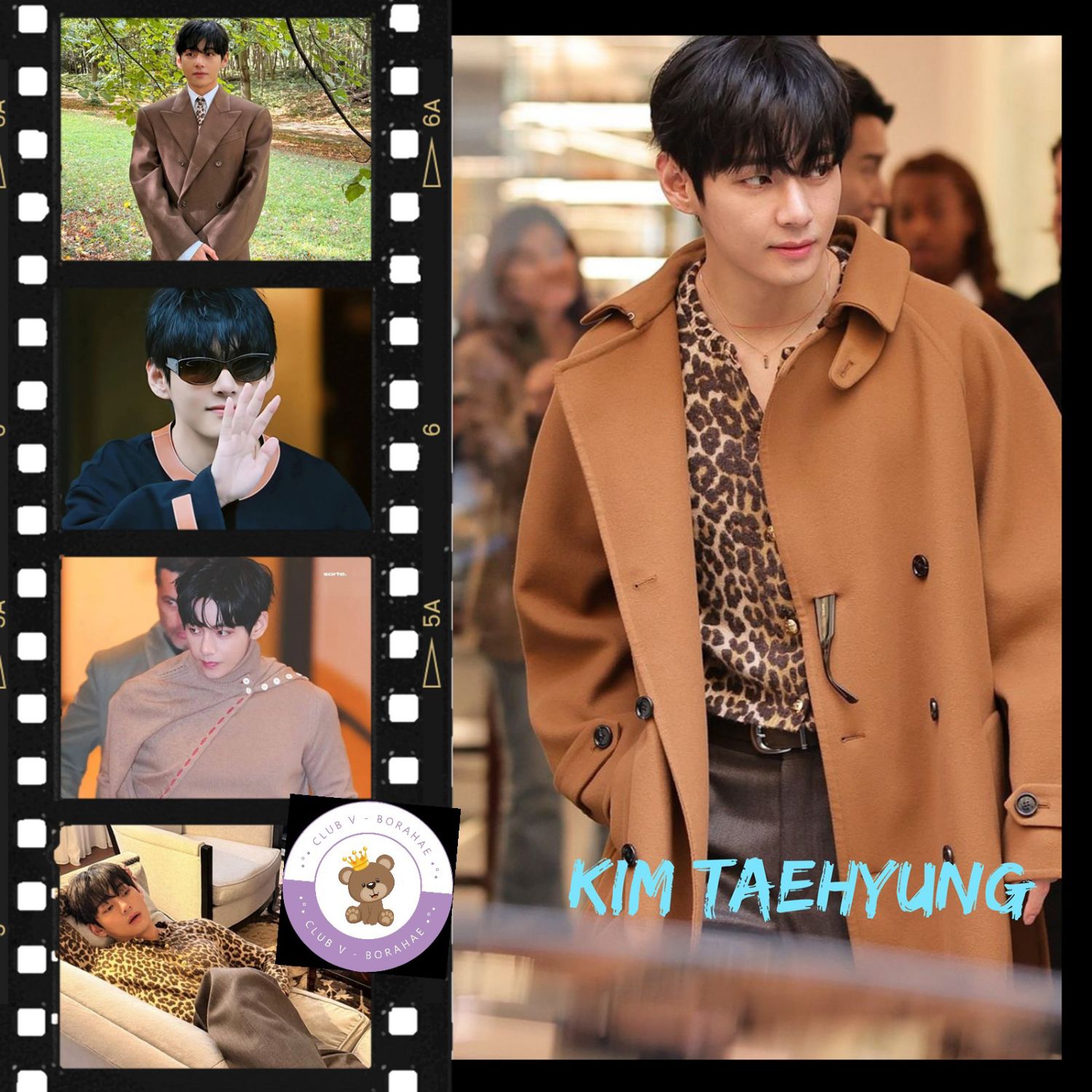 A moment captured by a fan of Kim Taehyung (V)