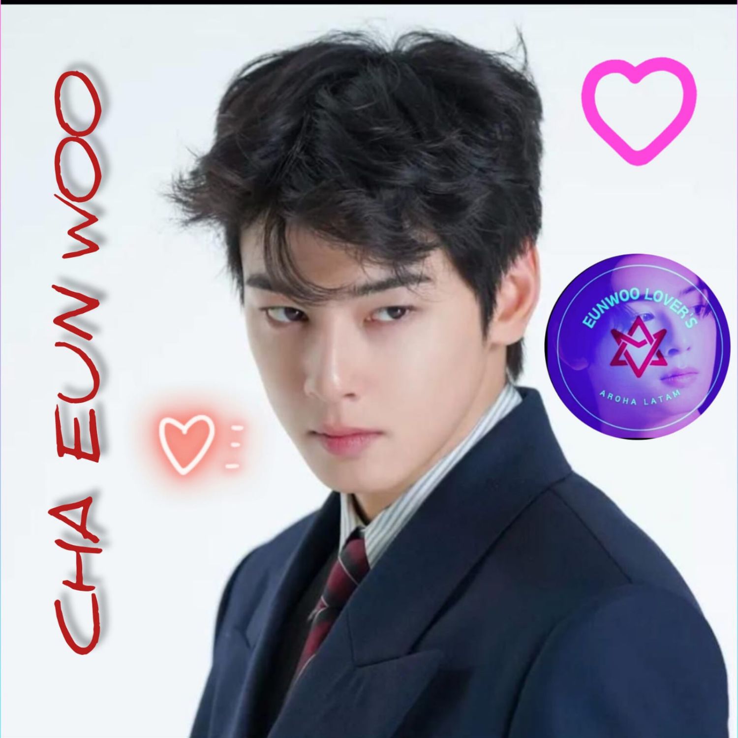 A moment captured by a fan of Cha Eunwoo