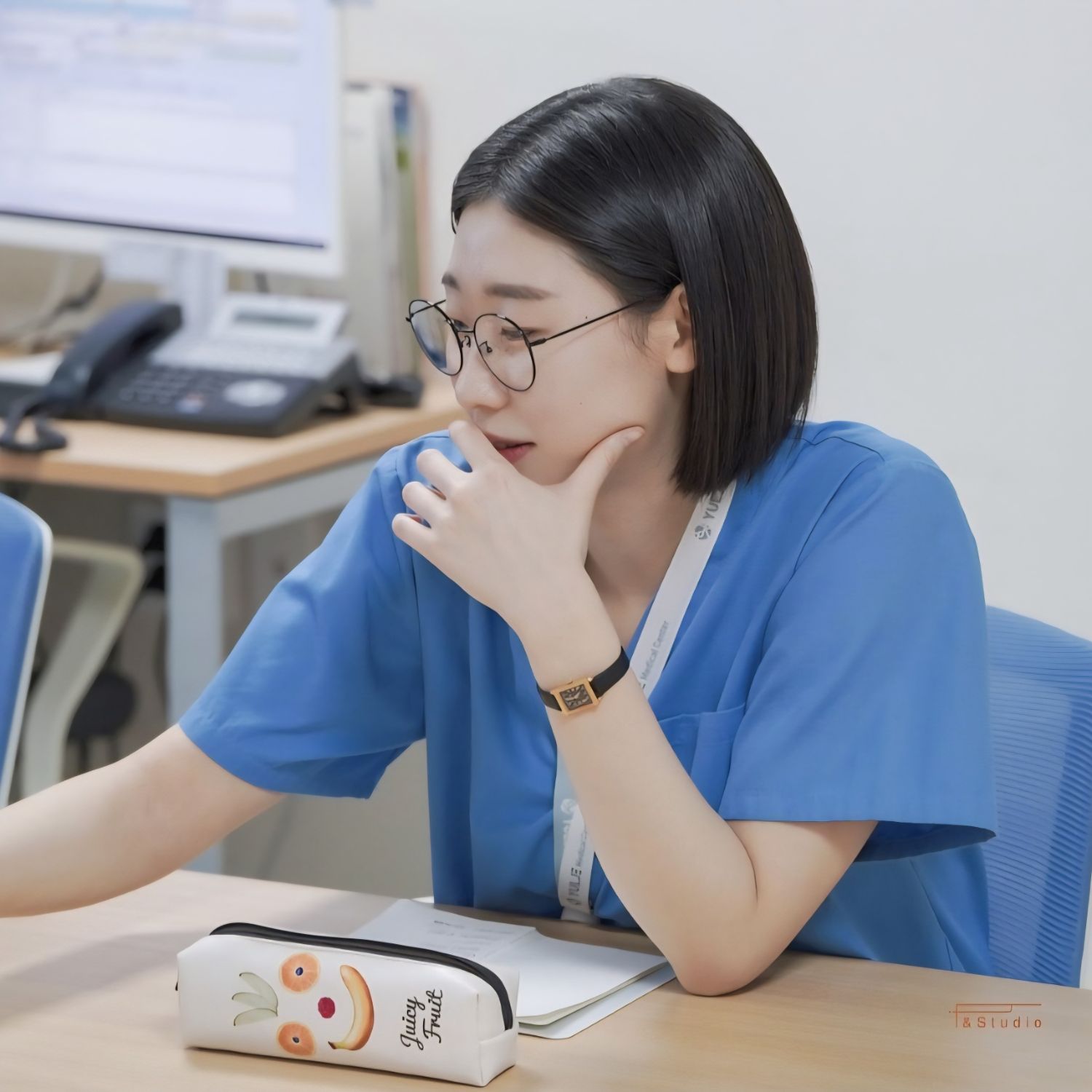 A moment captured by a fan of Han Yeji