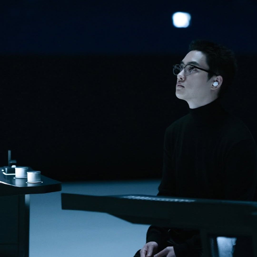 A moment captured by a fan of Doh Kyungsoo (D.O.)