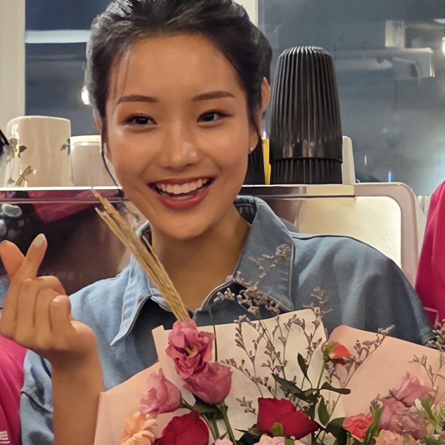 Behind-the-scenes cut of Kim Soyeon (2004)