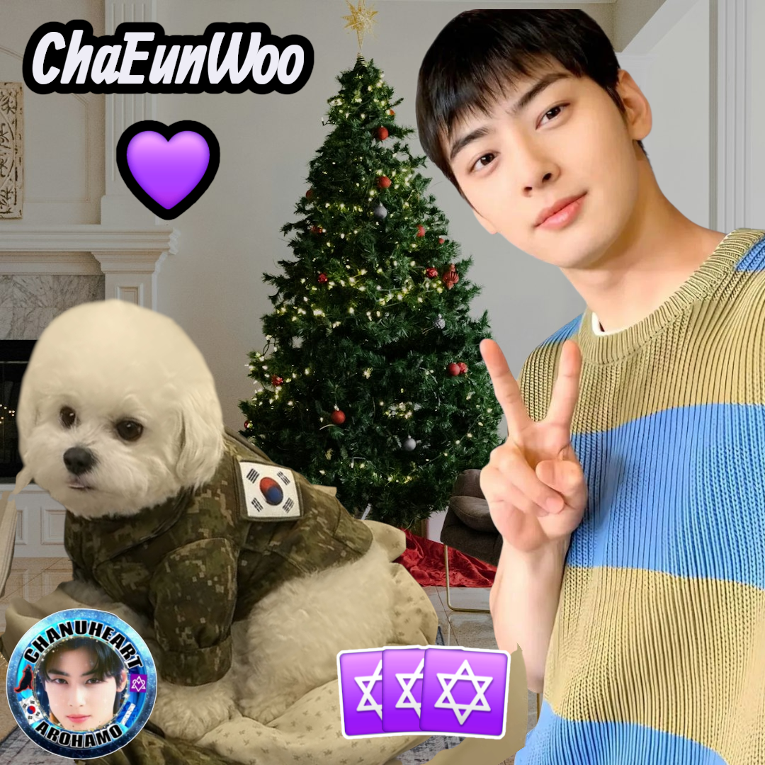 Behind-the-scenes cut of Cha Eunwoo
