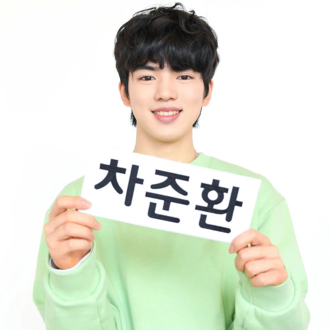 Behind-the-scenes cut of Cha Junhwan