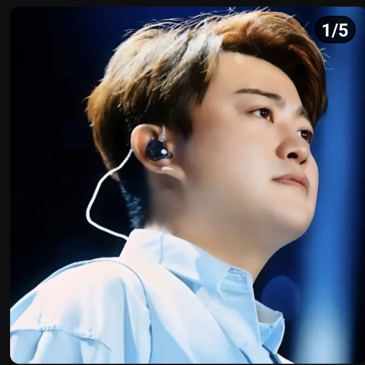 A moment captured by a fan of Kim Hojoong