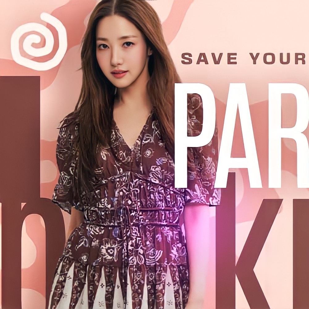 Behind-the-scenes cut of Park Minyoung