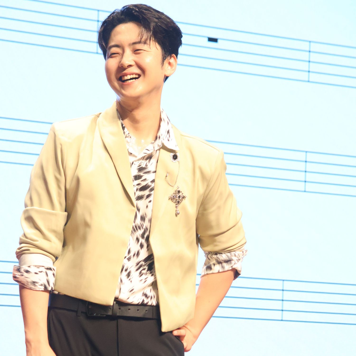 A moment captured by a fan of Park Minsu
