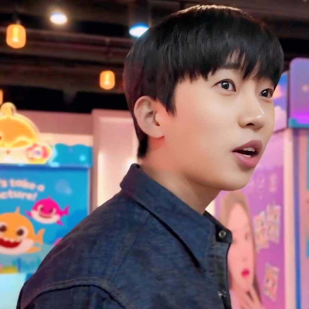 Behind-the-scenes cut of Lim Youngwoong