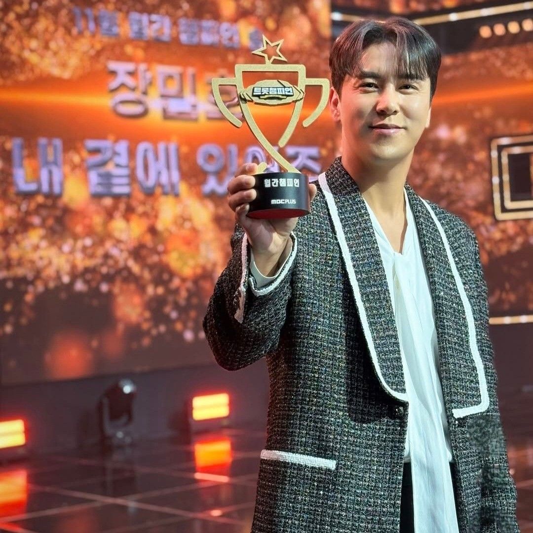 粉絲拍下的張民好瞬間