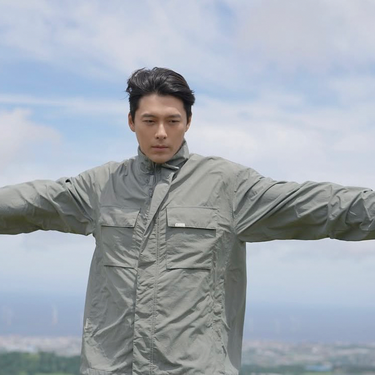 Recent activity shot of Hyun Bin