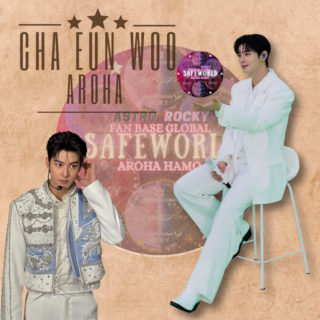 Behind-the-scenes cut of Cha Eunwoo