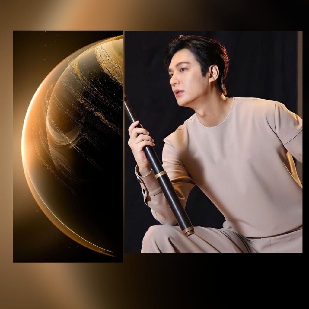 粉丝拍下的李敏镐瞬间