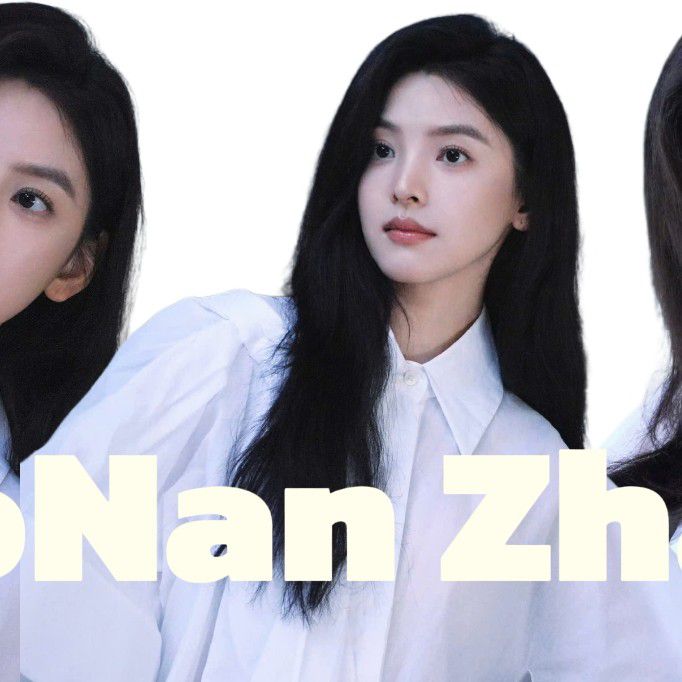 Behind-the-scenes cut of Zhang Ruonan