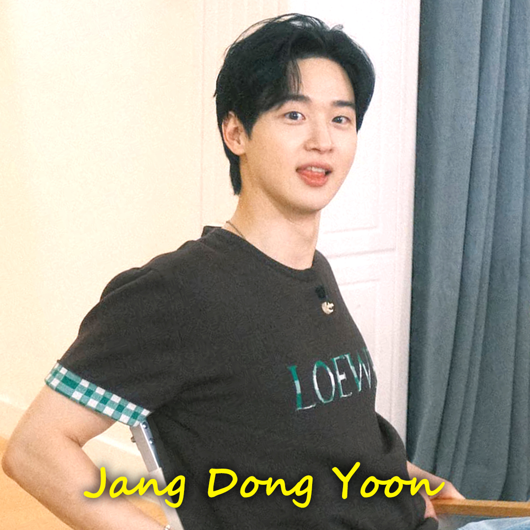 Behind-the-scenes cut of Jang Dongyoon