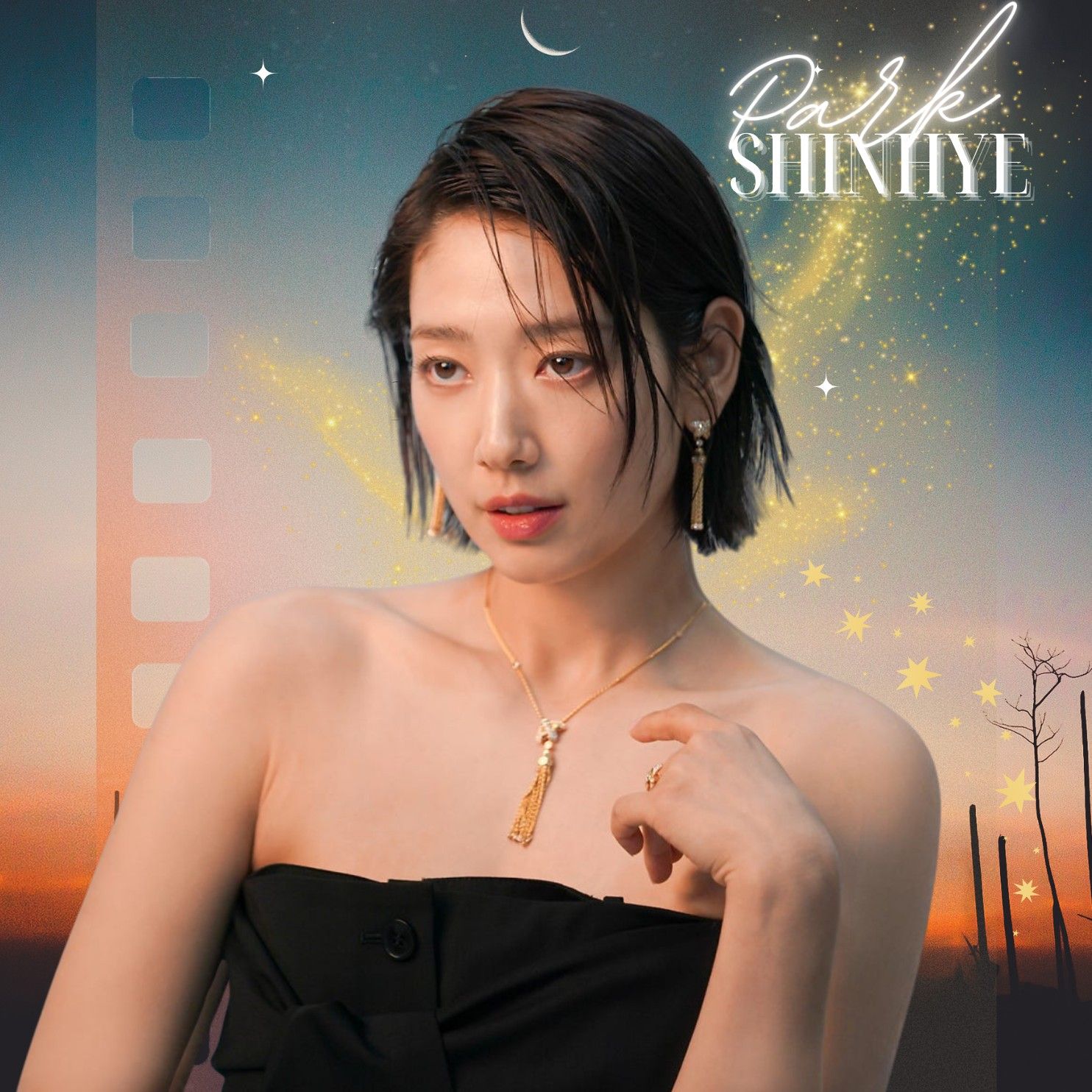 Behind-the-scenes cut of Park Shinhye