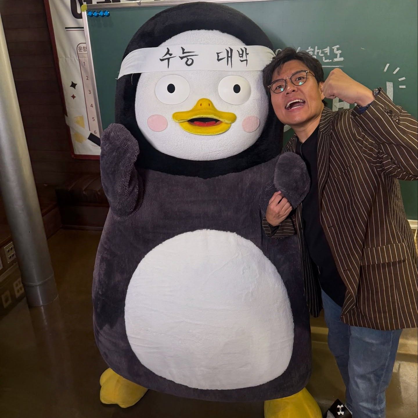 펭수의 비하인드 컷