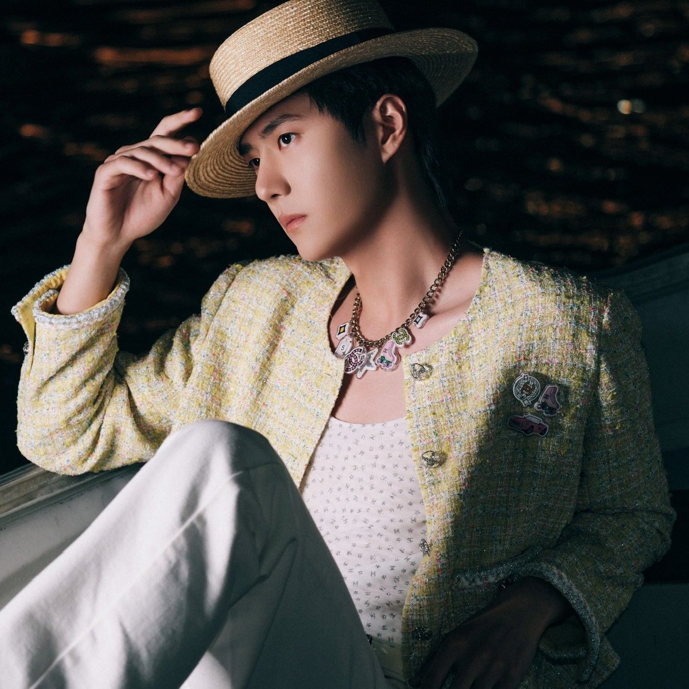 Behind-the-scenes cut of Wang Yibo