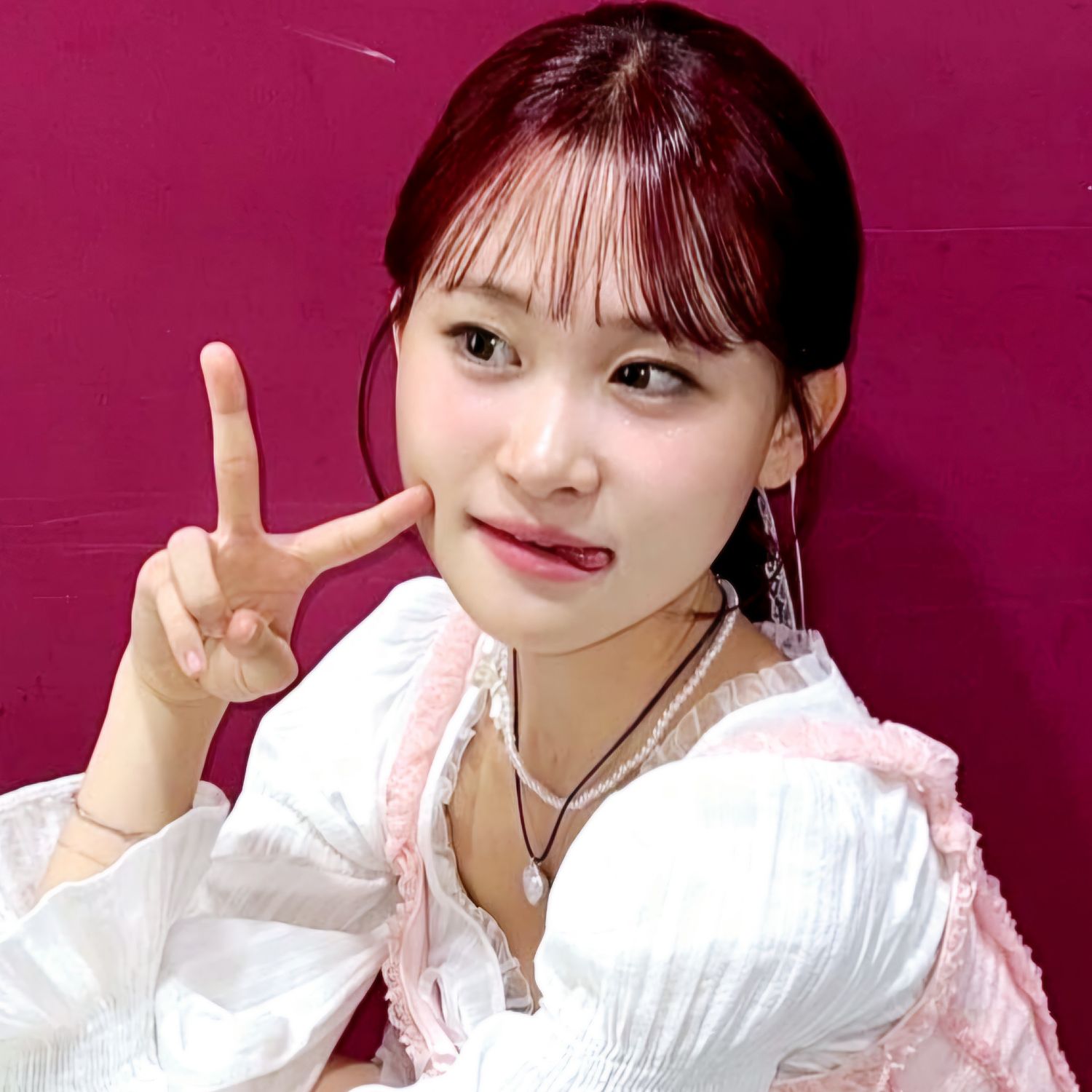 A moment captured by a fan of Kim Dahyun
