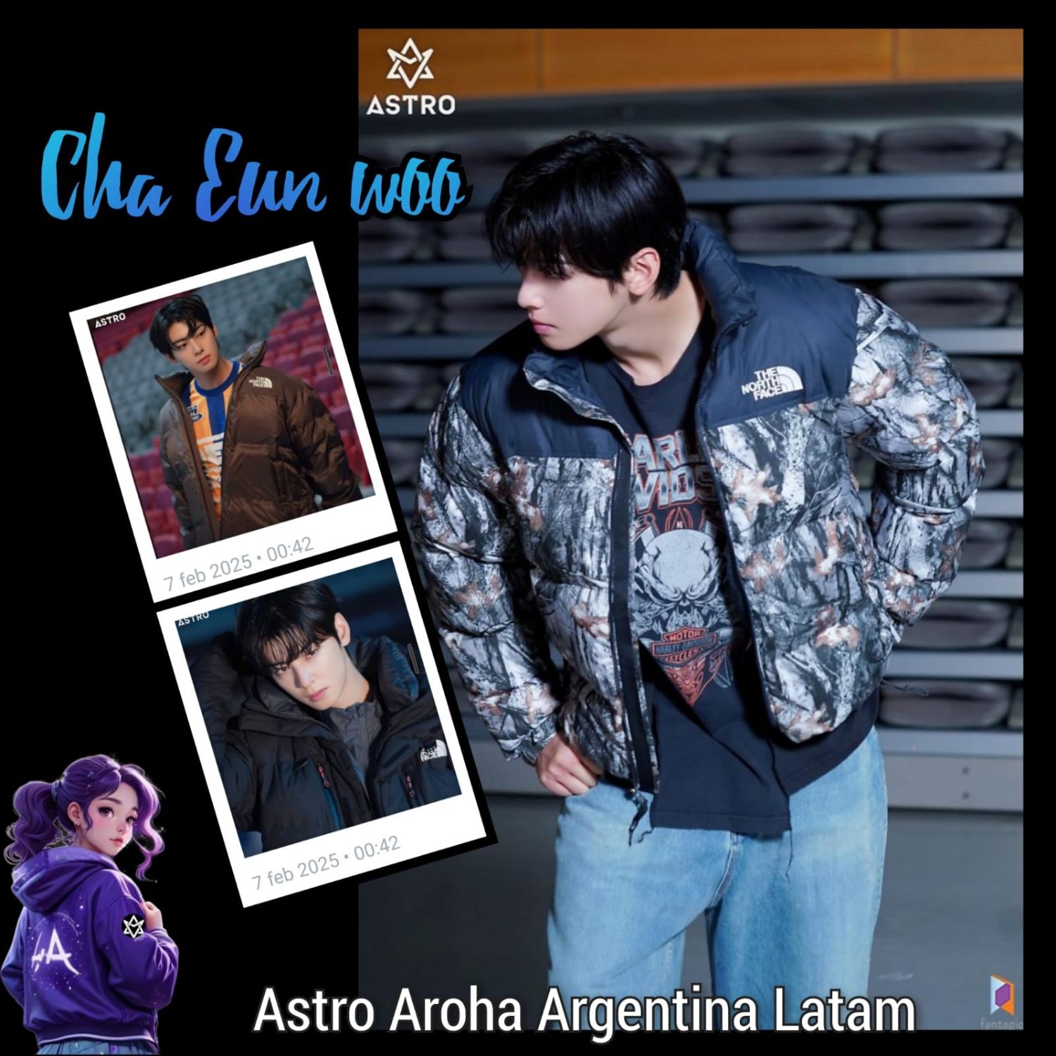 A moment captured by a fan of Cha Eunwoo