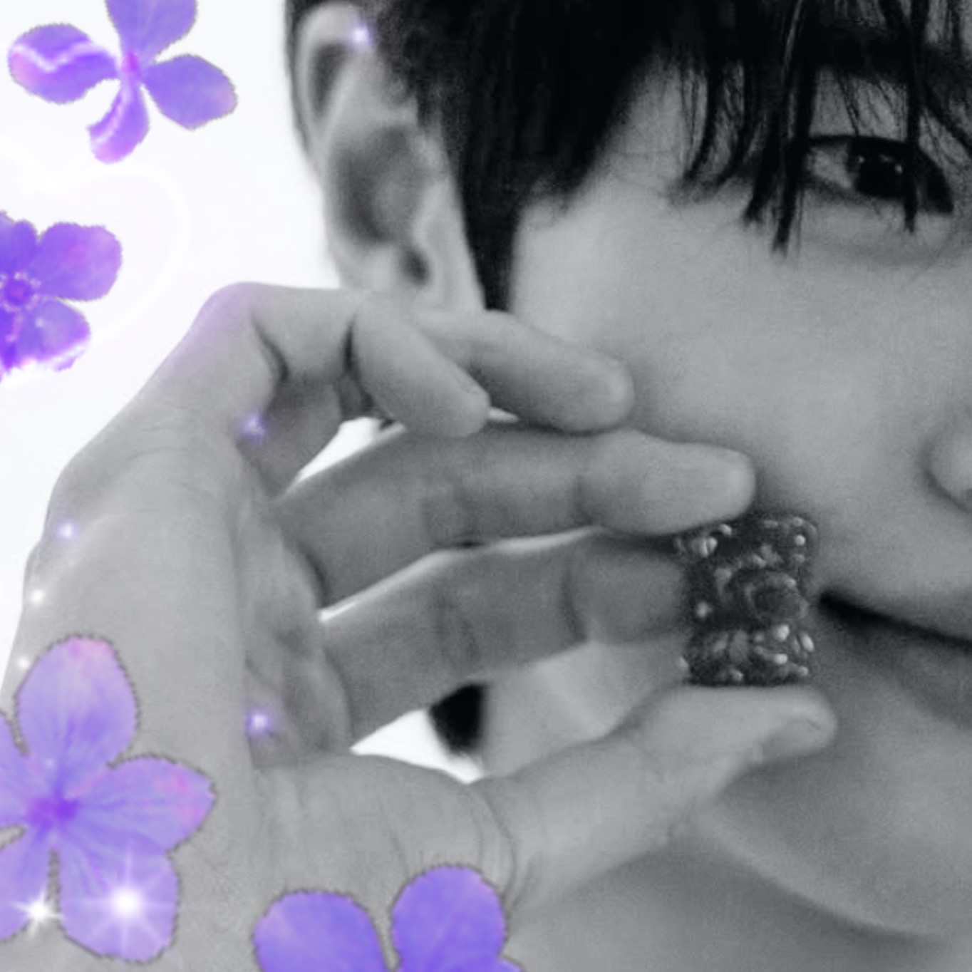 A moment captured by a fan of Byeon Wooseok
