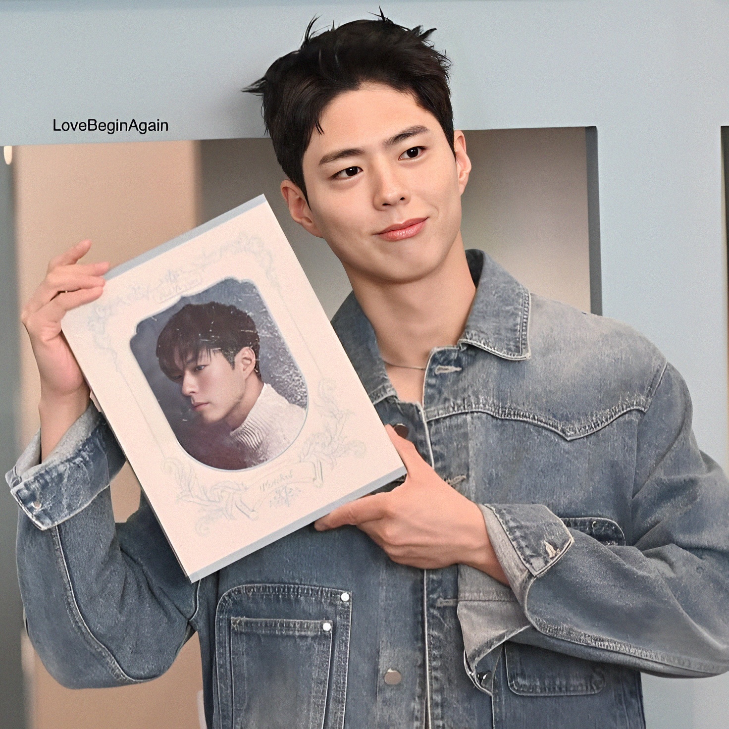 Behind-the-scenes cut of Park Bogum