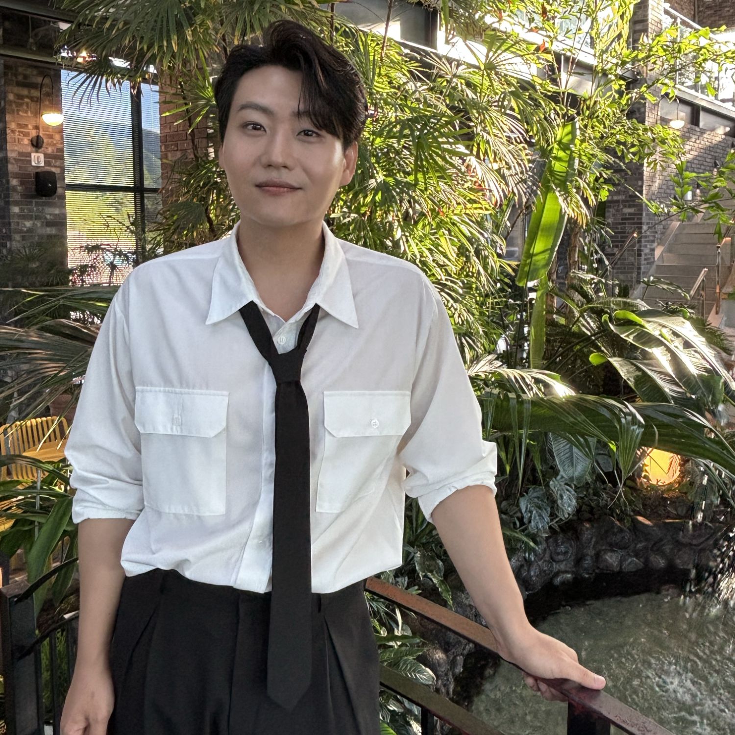 粉丝拍下的Min Soohyun瞬间