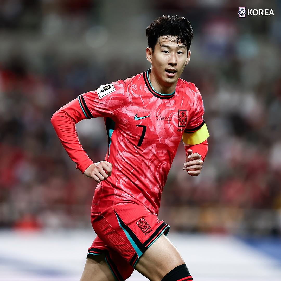 Behind-the-scenes cut of Son Heungmin