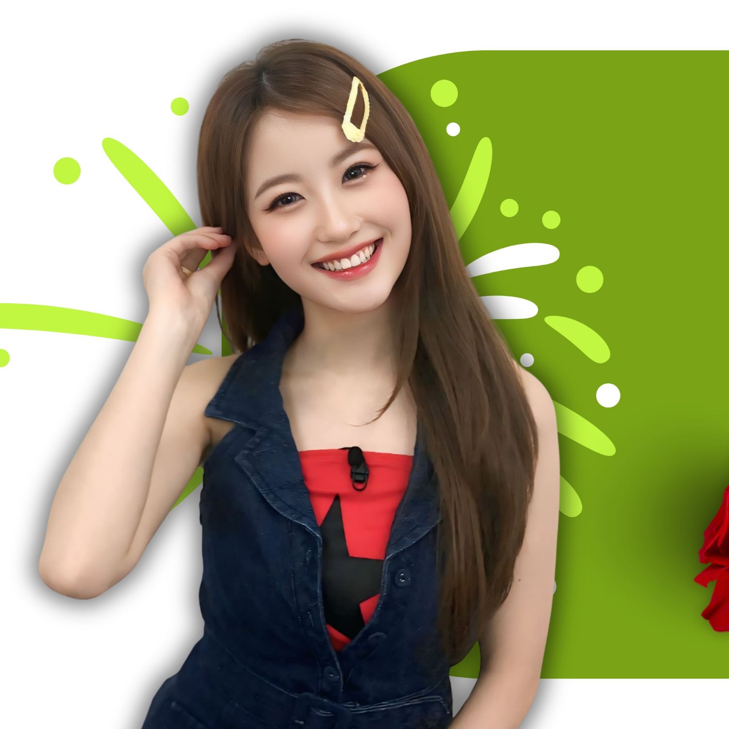 Behind-the-scenes cut of Oh Yujin