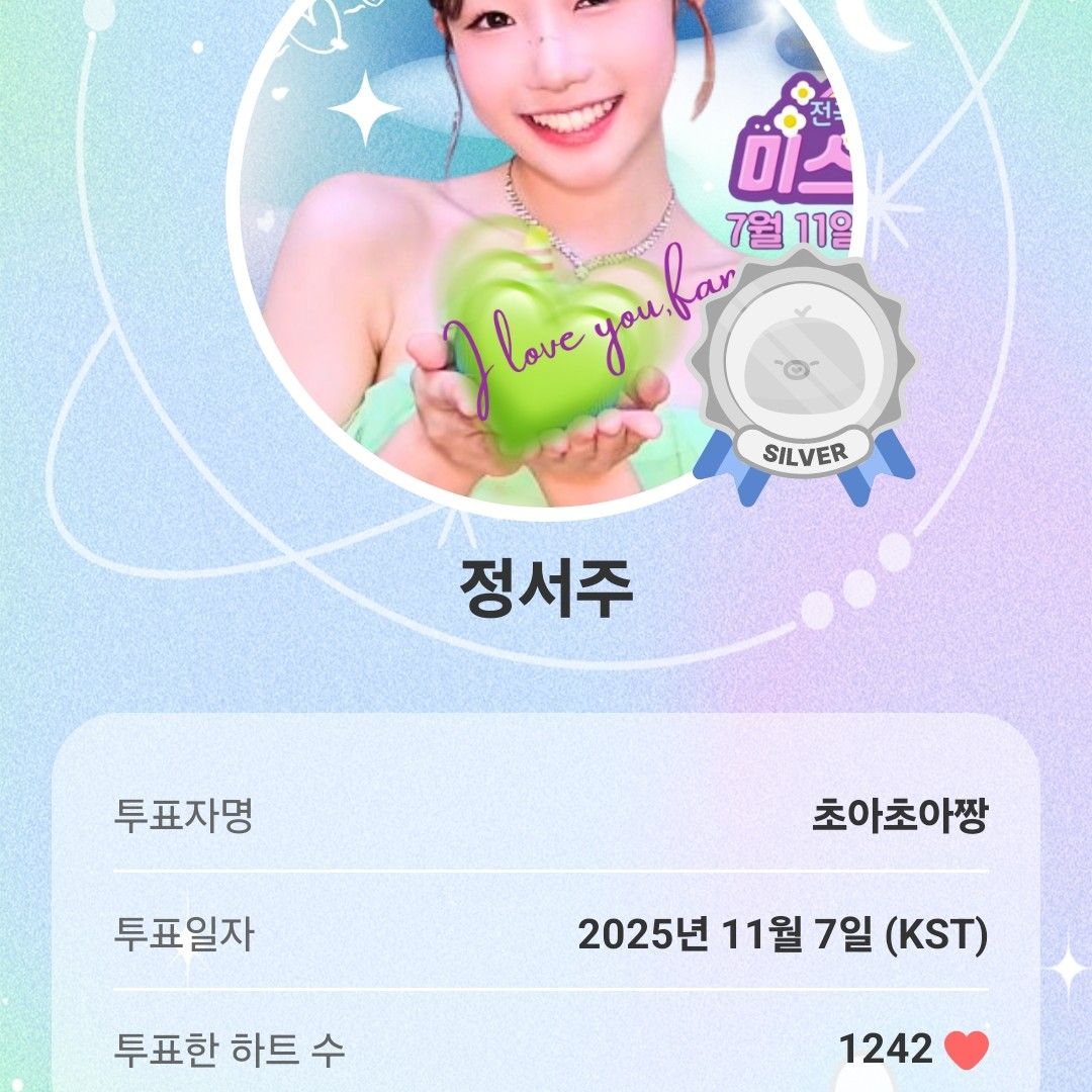 Recent activity shot of Jung Seojoo