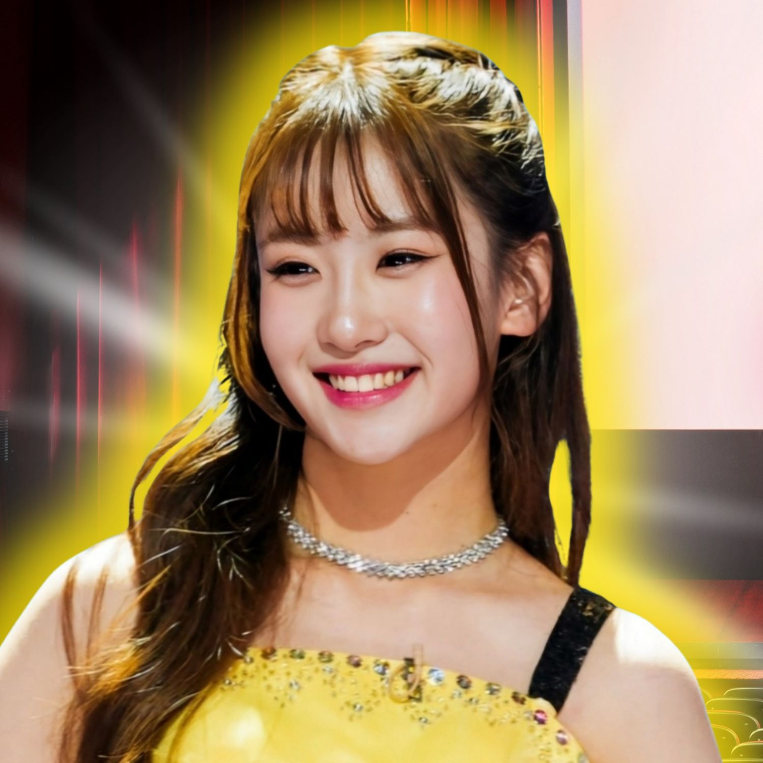 Behind-the-scenes cut of Oh Yujin