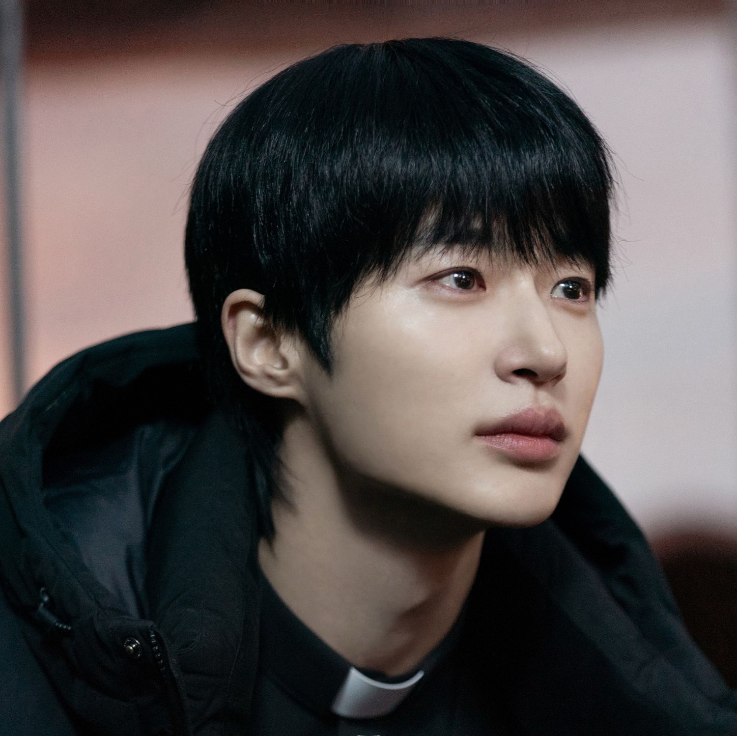 A moment captured by a fan of Byeon Wooseok