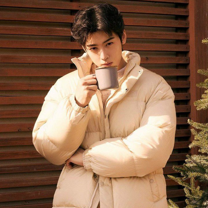 Recent activity shot of Cha Eunwoo