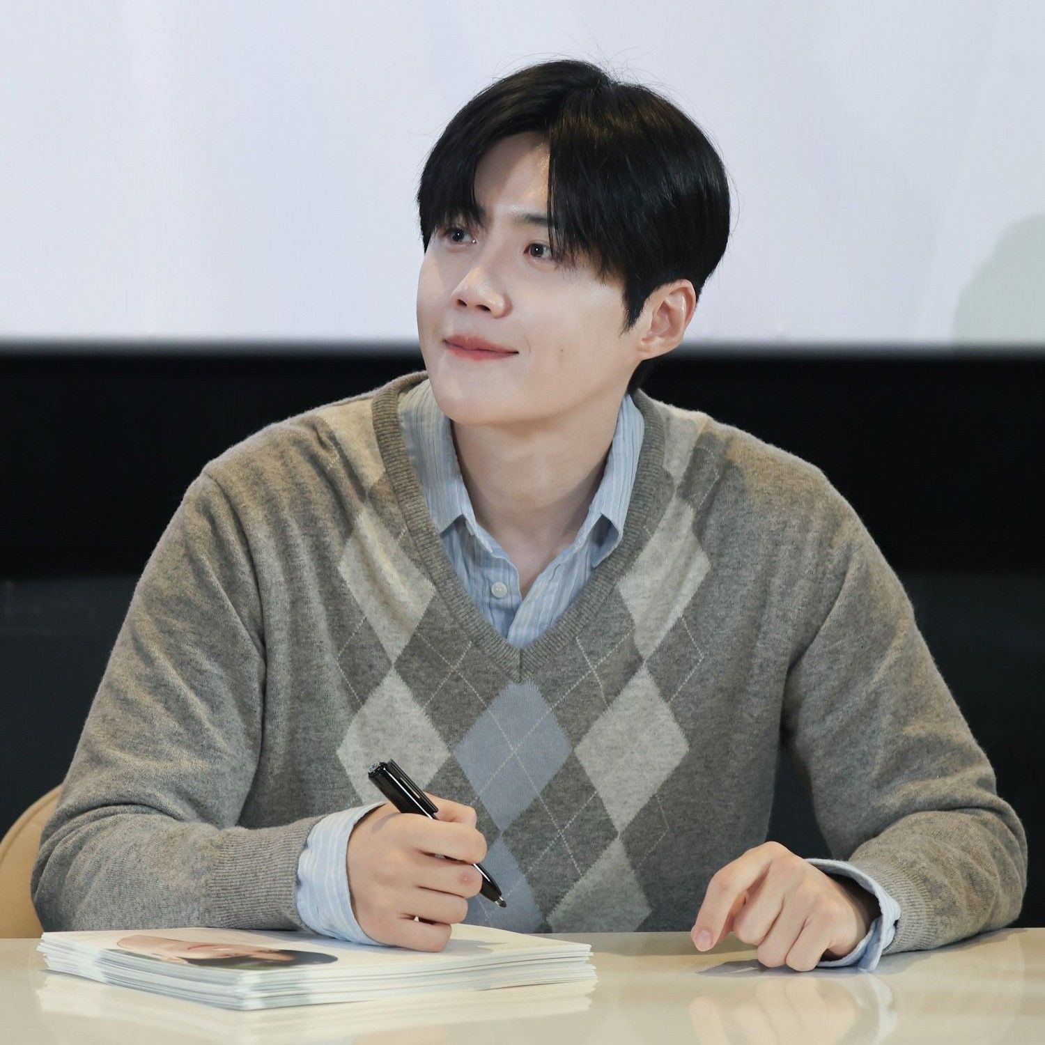 A moment captured by a fan of Kim Seonho