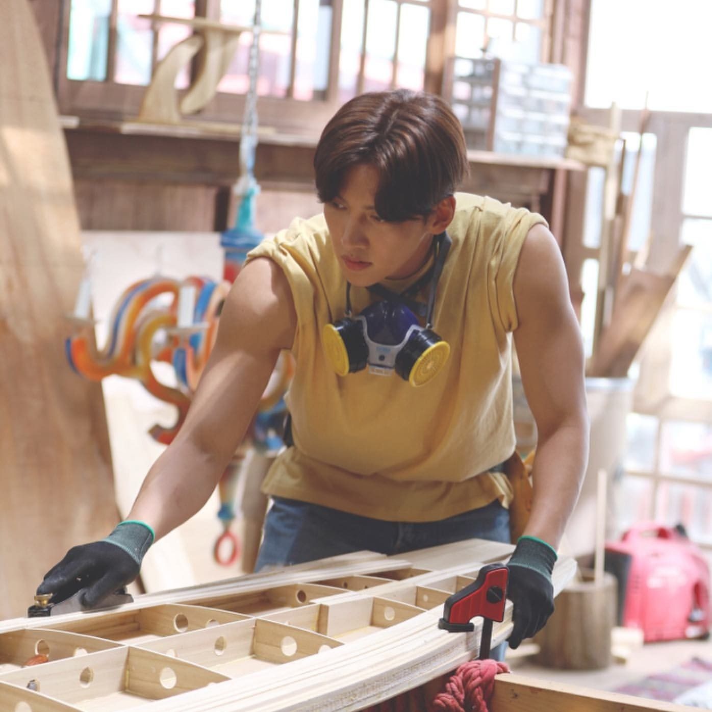 A moment captured by a fan of Ji Changwook