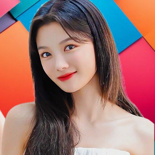 Behind-the-scenes cut of Kim Youjung