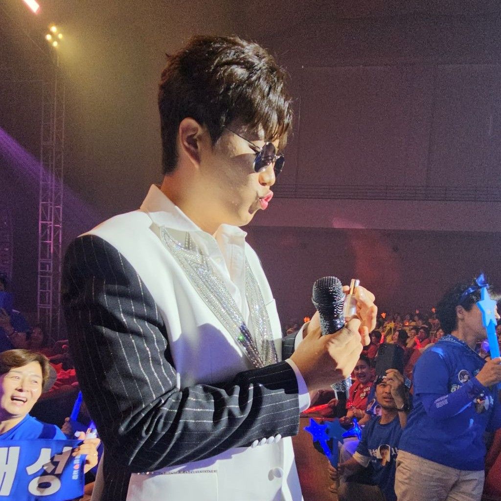 A moment captured by a fan of Jin Haesung