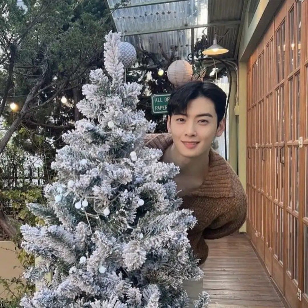 Behind-the-scenes cut of Cha Eunwoo