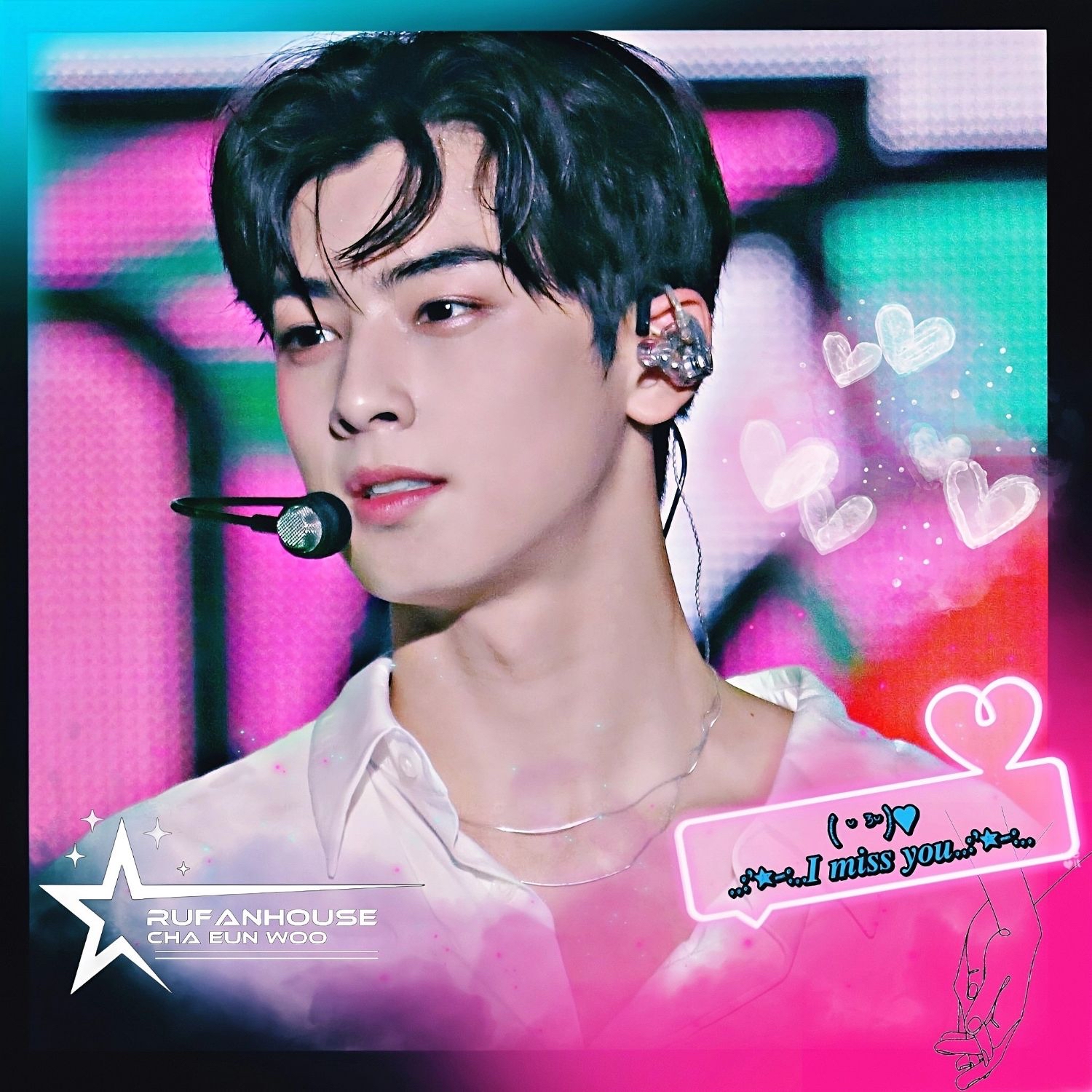 A moment captured by a fan of Cha Eunwoo