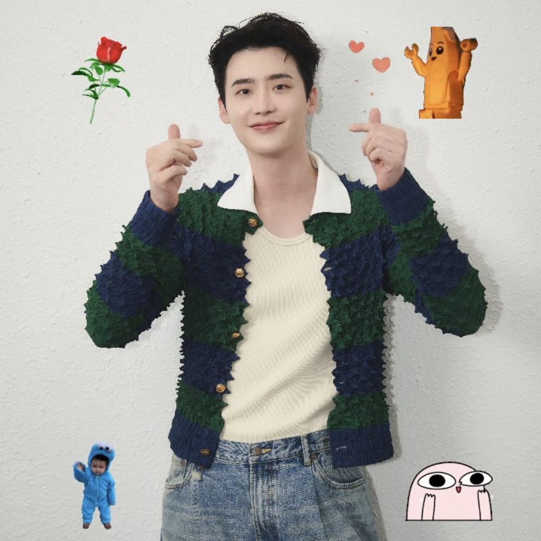 Behind-the-scenes cut of Lee Jongsuk