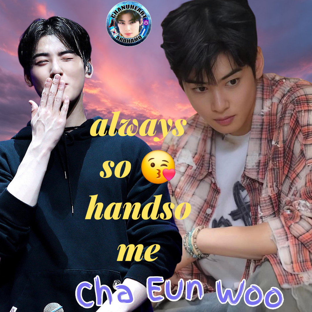 Recent activity shot of Cha Eunwoo