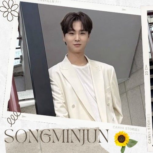 Behind-the-scenes cut of Song Minjun