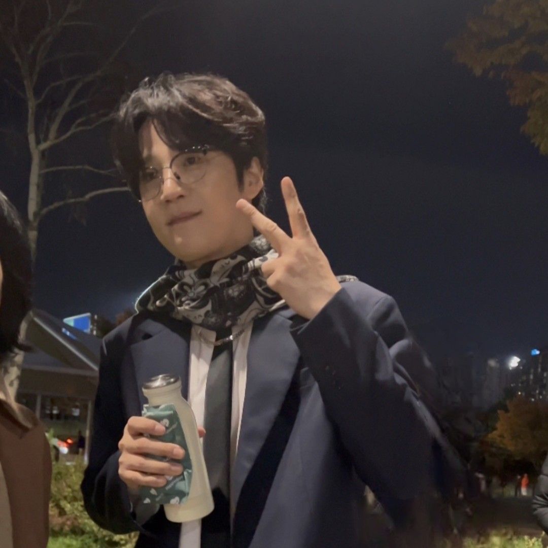 A moment captured by a fan of Park Jihoo (Mr. Trot 3)