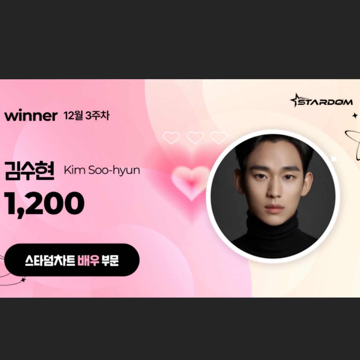 Latest photo of Kim Soohyun